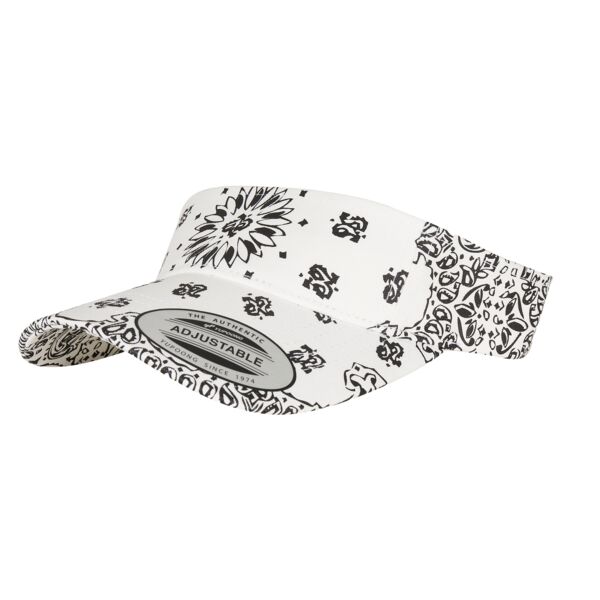 Bandana print visor (8888BP) Thumbnail