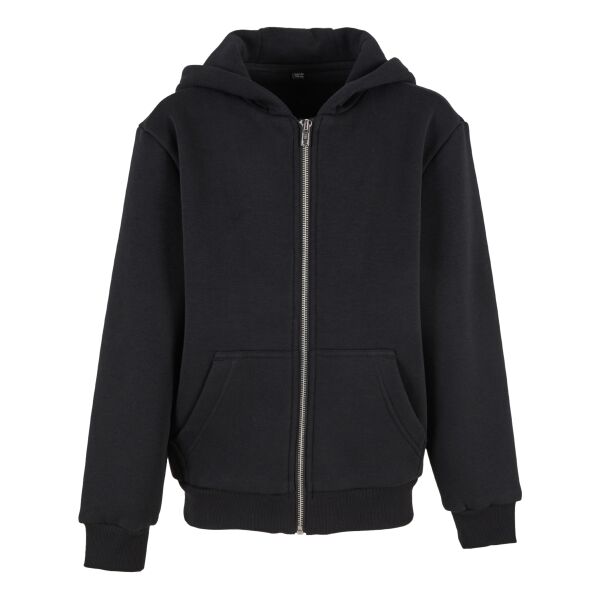 Kids fluffy zip hoodie Thumbnail