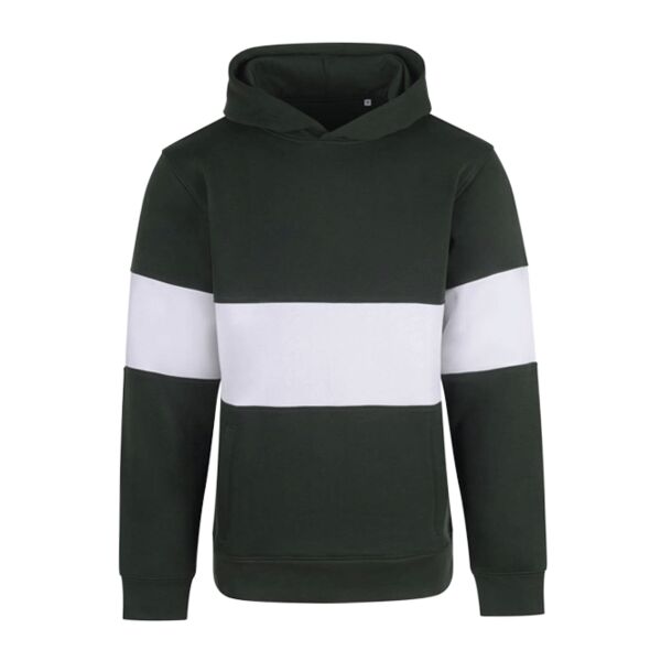 Heavyweight panelled hoodie Thumbnail