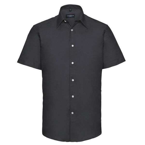 Short sleeve easycare tailored Oxford shirt Thumbnail