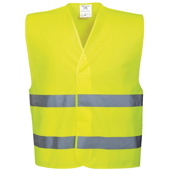 Hi-vis two-band vest (C474) Thumbnail