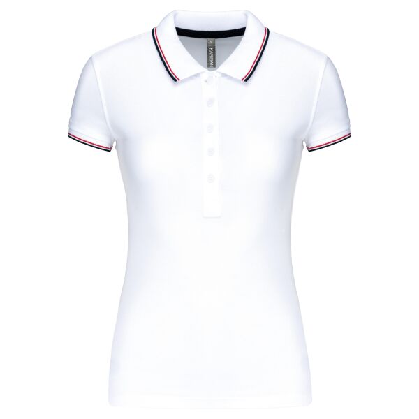 Women's short sleeve polo shirt Thumbnail