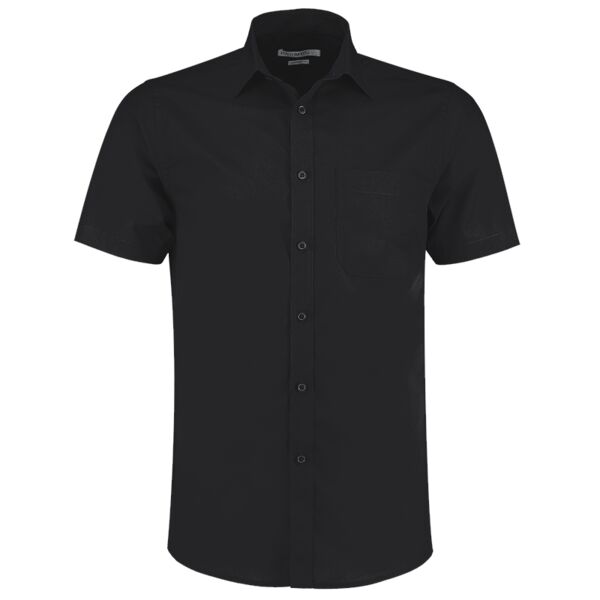 Poplin shirt short-sleeved (tailored fit) Thumbnail