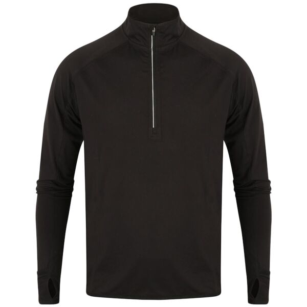 Long-sleeved ¼ zip top Thumbnail